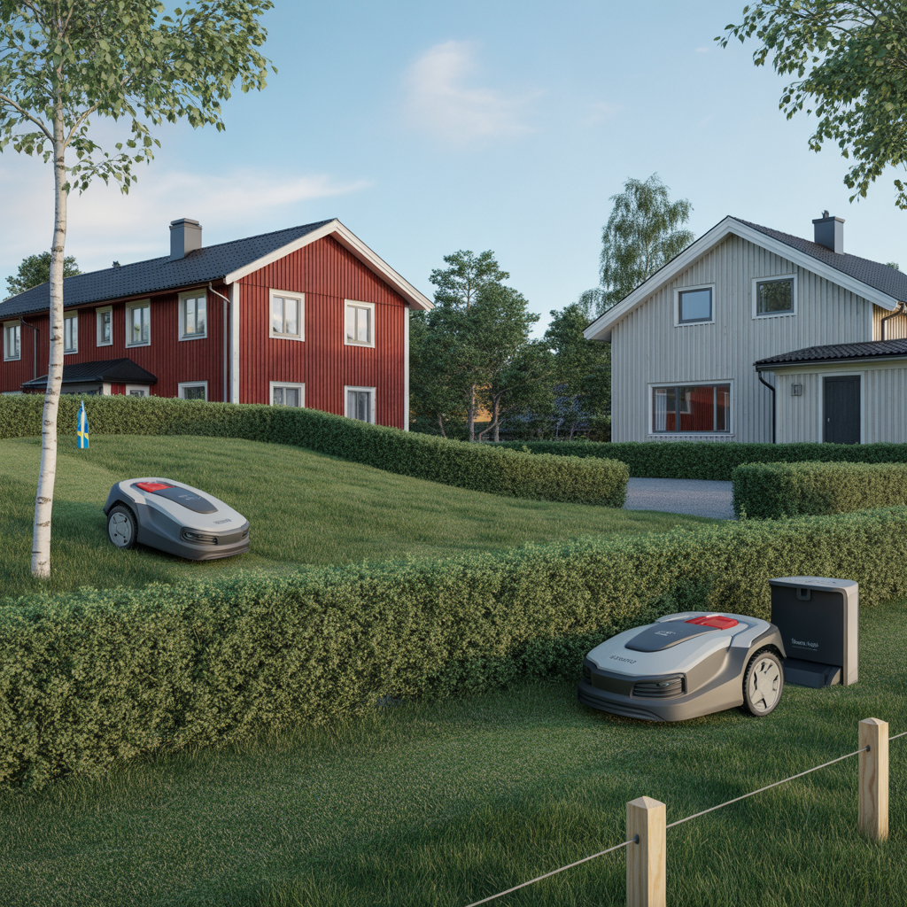 robotgrasklippare jamforelse installationsguide och kostnad